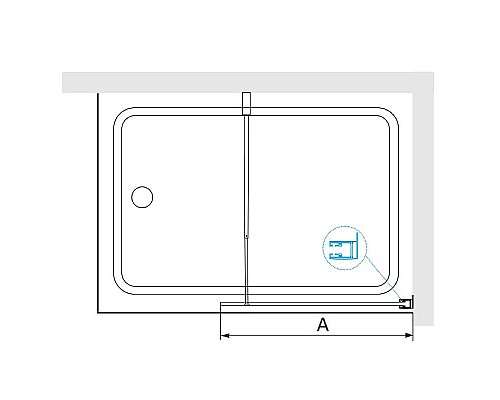 Заказать Шторка на ванну RGW Screens SC-051 90x150 351105109-11 профиль Хром стекло прозрачное в магазине сантехники Santeh-Crystal.ru