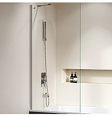 Шторка на ванну RGW Screens SC-150 80x150 351115008-11 профиль Хром стекло прозрачное