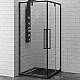 Приобрести Душевой уголок RGW Stilvoll SV-33-B 90х90 06323399-14 профиль Черный стекло прозрачное в магазине сантехники Santeh-Crystal.ru