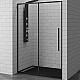 Заказать Душевая дверь RGW Stilvoll SV-12B 150 32321215-14 профиль Черный стекло прозрачное в магазине сантехники Santeh-Crystal.ru