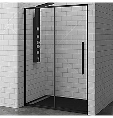 Душевая дверь RGW Stilvoll SV-12B 130 32321213-14 профиль Черный стекло прозрачное