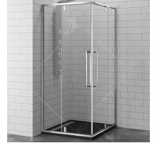 Душевой уголок RGW Stilvoll SV-33 80х80 06323388-11 профиль Хром стекло прозрачное
