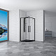 Заказать Душевой уголок RGW Stilvoll SV-53-B 100х100 06325300-14 профиль Черный стекло прозрачное в магазине сантехники Santeh-Crystal.ru