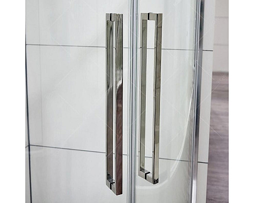 Купить Душевой уголок RGW Stilvoll SV-53 80х80 06325388-11 профиль Хром стекло прозрачное в магазине сантехники Santeh-Crystal.ru