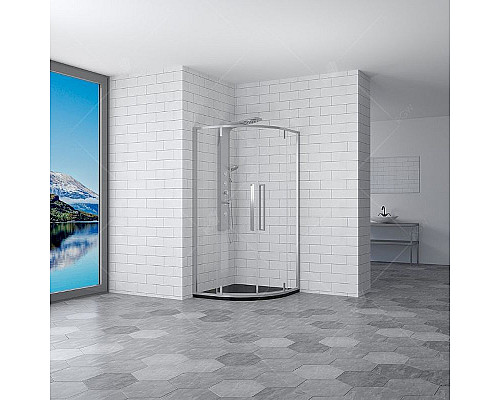 Заказать Душевой уголок RGW Stilvoll SV-53 100х100 06325300-11 профиль Хром стекло прозрачное в магазине сантехники Santeh-Crystal.ru