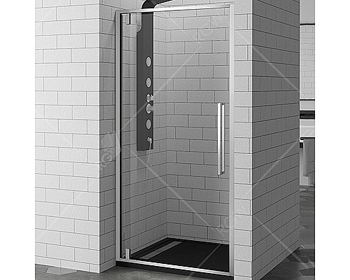 Купить Душевая дверь RGW Stilvoll SV-02 100 06320210-11 профиль Хром стекло прозрачное в магазине сантехники Santeh-Crystal.ru