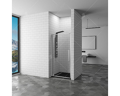 Купить Душевая дверь RGW Stilvoll SV-02 100 06320210-11 профиль Хром стекло прозрачное в магазине сантехники Santeh-Crystal.ru