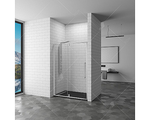 Купить Душевая дверь RGW Stilvoll SV-03 90 06320309-11 профиль Хром стекло прозрачное в магазине сантехники Santeh-Crystal.ru