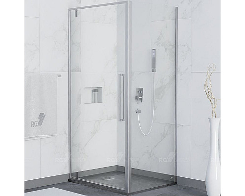 Заказать Душевой уголок RGW Stilvoll SV-43 100х90 06324309-011 профиль Хром стекло прозрачное в магазине сантехники Santeh-Crystal.ru