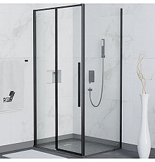 Душевой уголок RGW Stilvoll SV-42B 120x70 32324272-014 профиль Черный стекло прозрачное