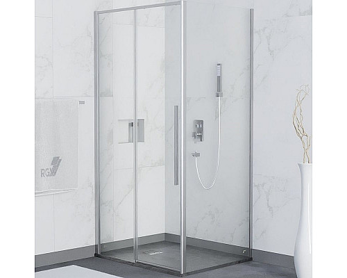 Купить Душевой уголок RGW Stilvoll SV-42 120x80 32324282-011 профиль Хром стекло прозрачное в магазине сантехники Santeh-Crystal.ru