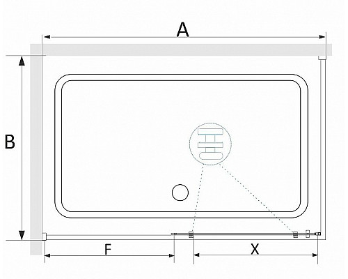 Купить Душевой уголок RGW Stilvoll SV-42-1B 120x80 323242128-014 профиль Черный стекло прозрачное в магазине сантехники Santeh-Crystal.ru