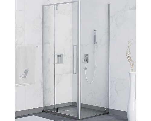 Купить Душевой уголок RGW Stilvoll SV-44 120x100 06324420-011 профиль Хром стекло прозрачное в магазине сантехники Santeh-Crystal.ru