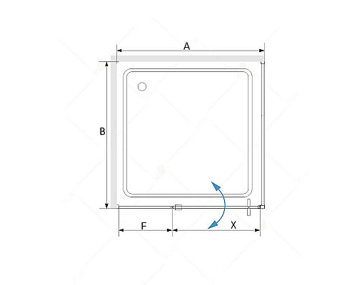 Купить Душевой уголок RGW Stilvoll SV-44 120x100 06324420-011 профиль Хром стекло прозрачное в магазине сантехники Santeh-Crystal.ru