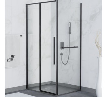 Душевой уголок RGW Stilvoll SV-42-1B 110x100 323242110-014 профиль Черный стекло прозрачное