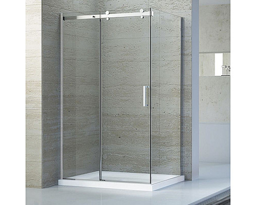 Купить Душевой уголок RGW Tornado TO-44 180x90 профиль Хром стекло прозрачное в магазине сантехники Santeh-Crystal.ru