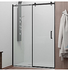 Душевая дверь RGW Tornado TO-14B 170 02071417-14 профиль Черный стекло прозрачное