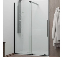 Душевая дверь RGW Tornado TO-18 B 130 41071813-14 профиль Черный стекло прозрачное