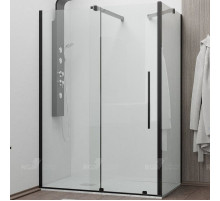 Душевой уголок RGW Tornado TO-48B 100х90 41074819-14 профиль Черный стекло прозрачное