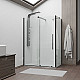 Приобрести Душевой уголок RGW Tornado TO-48B 100х90 41074819-14 профиль Черный стекло прозрачное в магазине сантехники Santeh-Crystal.ru