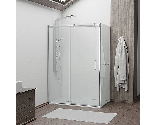 Заказать Душевой уголок RGW Tornado TO-44-1 150х100 020744150-11 профиль Хром стекло прозрачное в магазине сантехники Santeh-Crystal.ru