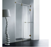 Душевая дверь в нишу RGW Viscount VI-01 110 петли Золото стекло прозрачное