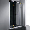 Душевая дверь в нишу RGW Viscount VI-02 160 петли Золото стекло прозрачное