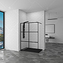 Душевая перегородка RGW Walk In WA-11-B 100 профиль Черный стекло прозрачное Душевая перегородка RGW Walk In WA-11-B 100 профиль Черный стекло прозрачное