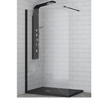 Душевая перегородка RGW Walk In WA-010B 70 351001007-24 профиль Черный стекло матовое