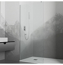 Душевая перегородка RGW Walk In WA-003 100 351000310-11 профиль Хром стекло прозрачное