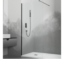 Душевая перегородка RGW Walk In WA-010B 120 351001012-14 профиль Черный стекло прозрачное