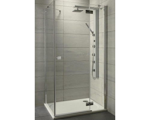 Заказать Душевой уголок Radaway Almatea KDJ 120x80 R 32141-01-01NR профиль Хром стекло прозрачное в магазине сантехники Santeh-Crystal.ru