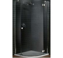Душевой уголок Radaway Almatea PDJ 90x90 R 30702-01-05N профиль Хром стекло графит