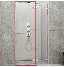 Душевая дверь Radaway Arta DWJ II 620 386441-03-01R профиль Хром стекло прозрачное