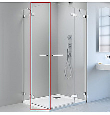 Душевая дверь Radaway Arta KDJ II/KDD II/DWJS 60 386455-03-01L профиль Хром стекло прозрачное