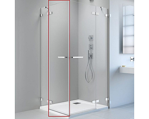 Заказать Душевая дверь Radaway Arta KDJ II/KDD II/DWJS 60 386455-03-01L профиль Хром стекло прозрачное в магазине сантехники Santeh-Crystal.ru