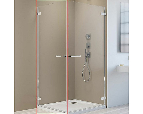 Купить Душевая дверь Radaway Arta KDD I 90 386061-03-01L профиль Хром стекло прозрачное в магазине сантехники Santeh-Crystal.ru