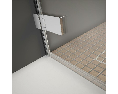 Купить Душевая дверь Radaway Arta DWD 50 386032-03-01L профиль Хром стекло прозрачное в магазине сантехники Santeh-Crystal.ru