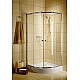 Купить Душевой уголок Radaway Classic A 80x80 30010-01-01 профиль Хром стекло прозрачное в магазине сантехники Santeh-Crystal.ru