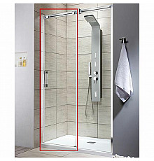 Душевая дверь Radaway Espera DWJ/KDJ 55 380545-01R профиль Хром стекло прозрачное