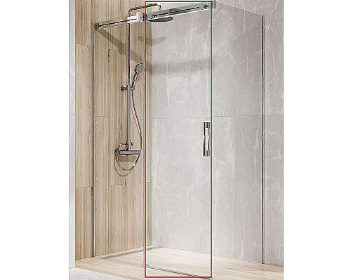 Заказать Душевая дверь Radaway Espera Pro KDJ 120 L 10090120-01-01L профиль Хром стекло прозрачное в магазине сантехники Santeh-Crystal.ru