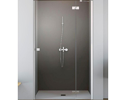 Купить Душевая дверь Radaway Essenza New DWJ 100 R 385014-01-01R профиль Хром стекло прозрачное в магазине сантехники Santeh-Crystal.ru