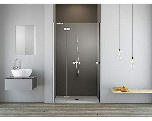 Заказать Душевая дверь Radaway Essenza New DWJ 120 L 385016-01-01L профиль Хром стекло прозрачное в магазине сантехники Santeh-Crystal.ru