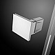 Купить Душевая дверь Radaway Essenza New DWJ 80 L 385012-01-01L профиль Хром стекло прозрачное в магазине сантехники Santeh-Crystal.ru
