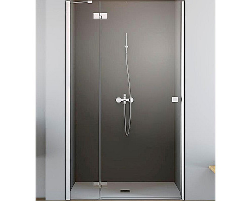 Купить Душевая дверь Radaway Essenza New DWJ 90 L 385013-01-01L профиль Хром стекло прозрачное в магазине сантехники Santeh-Crystal.ru