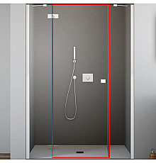 Душевая дверь Radaway Essenza New DWJS 120 L 385031-01-01L петли Хром стекло прозрачное