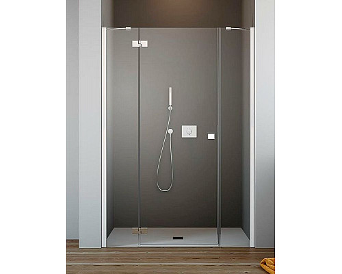 Заказать Душевая дверь Radaway Essenza New DWJS 120 L 385031-01-01L петли Хром стекло прозрачное в магазине сантехники Santeh-Crystal.ru