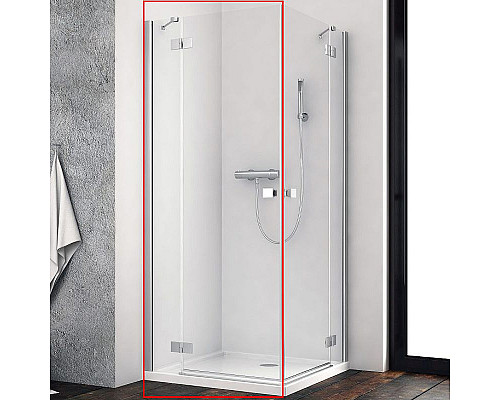 Заказать Душевая дверь Radaway Essenza New KDD 90 L 385060-01-01L профиль Хром стекло прозрачное в магазине сантехники Santeh-Crystal.ru