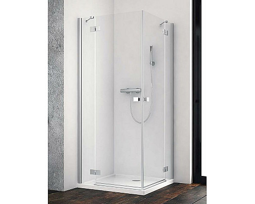 Заказать Душевая дверь Radaway Essenza New KDD 90 L 385060-01-01L профиль Хром стекло прозрачное в магазине сантехники Santeh-Crystal.ru