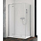 Купить Душевая дверь Radaway Essenza New KDJ 100 L 385040-01-01L профиль Хром стекло прозрачное в магазине сантехники Santeh-Crystal.ru